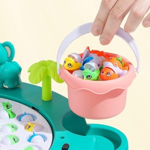 اسباب بازی میز ماهیگیری موزیکال FISHING GAME TABLE _اسباب بازی نوزادی